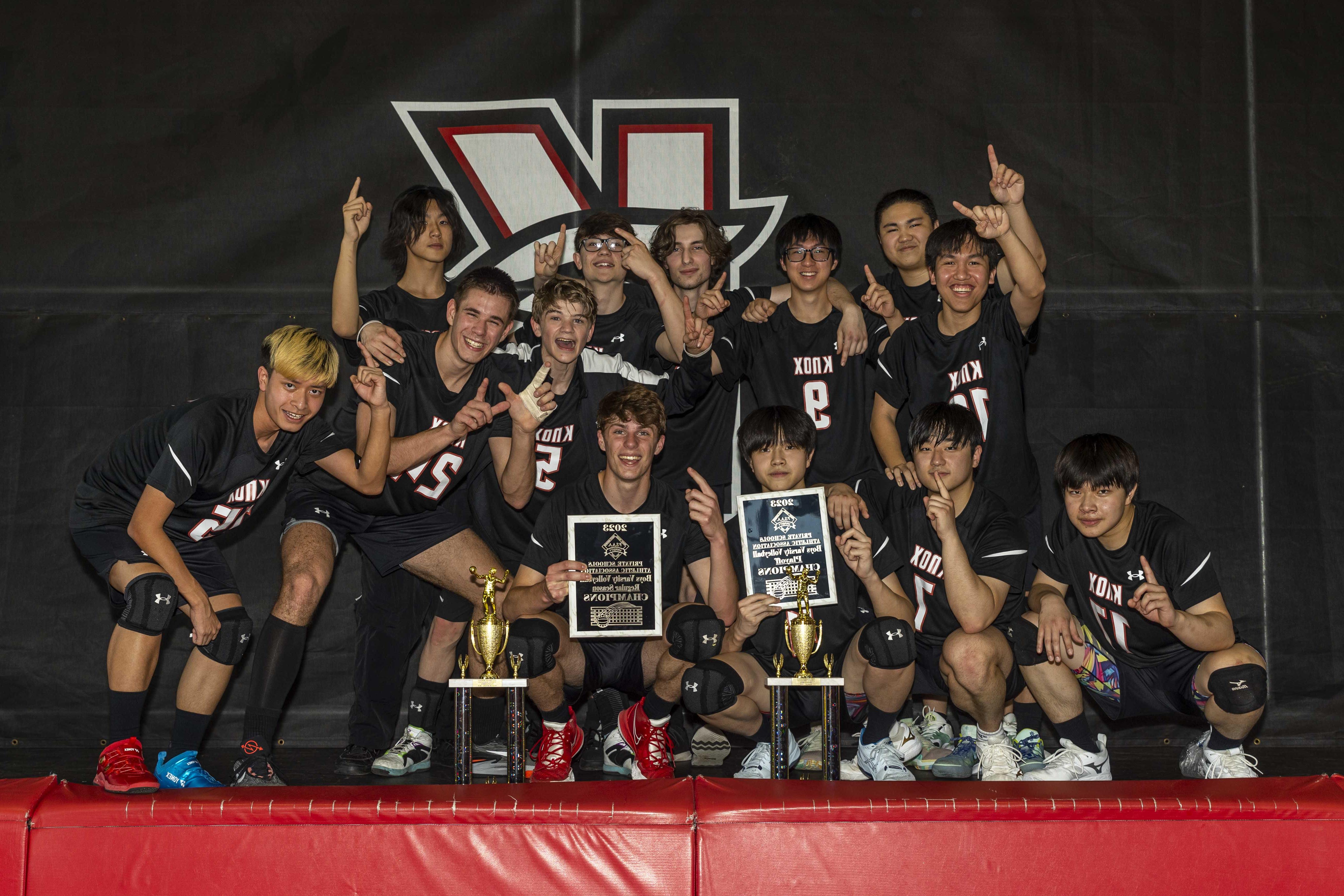 Knox Boys Volleyball PSAA League Champions